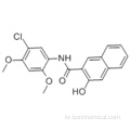 2- 나프탈렌 카르 복스 아미드, N- (5- 클로로 -2,4- 디메 톡시 페닐) -3- 히드 록시 -CAS 92-72-8